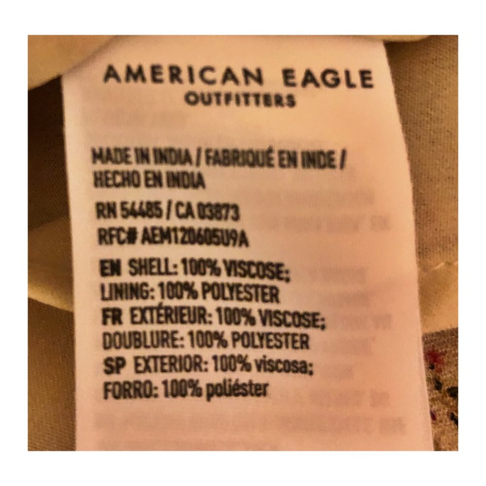 American Eagle Outfitters Floral Wrap Mini - Picture 5 of 5